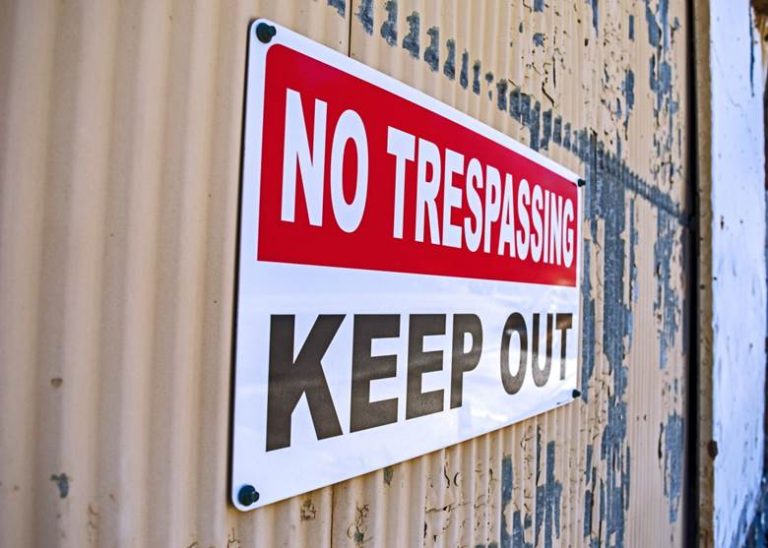 Trespassing Laws